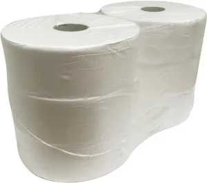 Toiletpapier Jumbo, 2-laags, 320 m, pak van 6 rollen — toiletpapier en dispensers