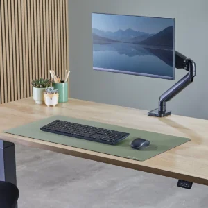 Fellowes Breyta bureauonderlegger en muismat, ft 80 x 40 cm, sage — detail 2