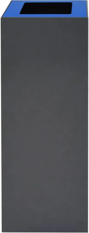 V-Part top voor modulaire afvalbak 60 l, blauw — detail 2
