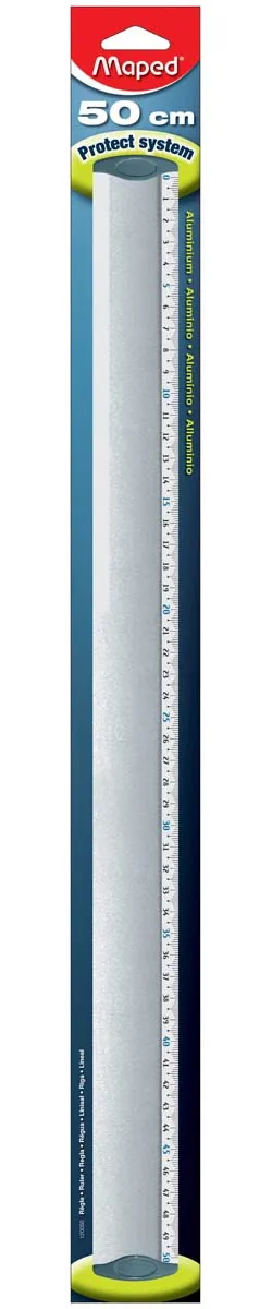 Maped lat uit geanodiseerd aluminium 50 cm — detail 2