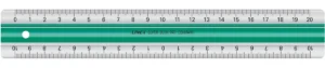 Linex liniaal 20 cm — latten uit kunststof