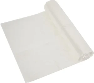 Vuilniszak ft 60 x 80 x 0.02 cm, transparant, HDPE, 20 x rol van 20 stuks — detail 2