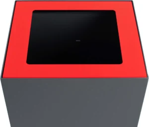 V-Part top voor modulaire afvalbak 85 l en 90 l, rood — toebehoren voor vuilnisbakken