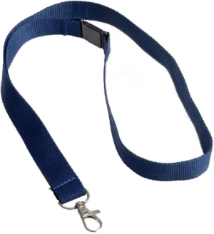 Europel badgekoord, blauw, pak van 10 stuks