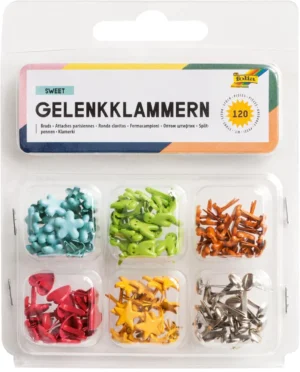 Folia fantasie splitpennen, blister met verschillende vormen — knutsel- en decoratiemateriaal