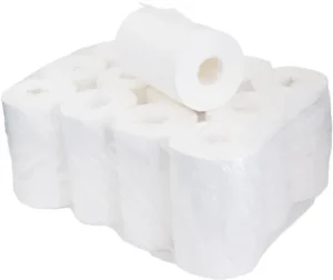 Poetspapier Mini, 2-laags, 70 m, pak van 12 rollen — handdoeken en dispensers