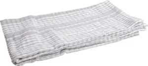 Handdoek, ft 50 x 70 cm, gewafeld, grijs, pak van 3 stuks — handdoeken en dispensers