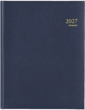 Brepols Timing Lima, blauw, 2027 — kantooragenda 2027