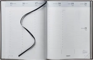 Brepols Timing Lima kantooragenda 2027 - zwart, 17,2 × 22 cm — productfoto 2