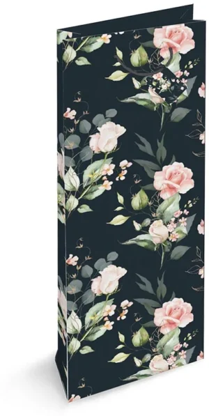Geschenkzak Spirit Of Roses, voor fles, 9 x 36 x 13 cm