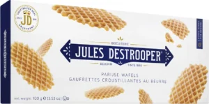 Jules Destrooper Parijse wafels, doos van 100 g — drank en eetwaren