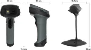 Safescan barcodescanner 330-W - zwart, USB-A, IP54 ā productfoto 2