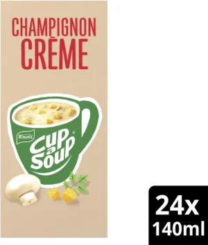 Pak Cup A Soup champignon crème van Knorr met 24 zakjes