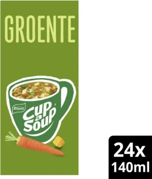 Pak Cup A Soup Knorr Cup-a-Soup groente met 24 zakjes