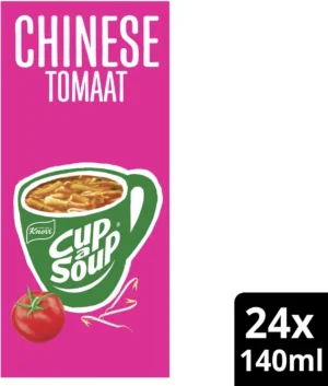 Knorr Cup-a-Soup Chinese tomaat, pak van 24 zakjes — drank en eetwaren