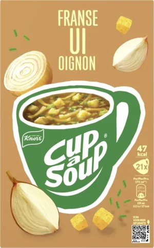 Knorr Cup-a-Soup ui, pak van 21 zakjes — drank en eetwaren
