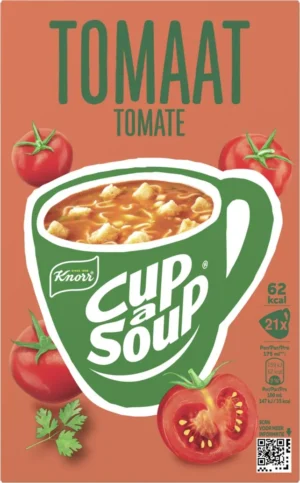 Knorr Cup-a-Soup tomaat, pak van 21 zakjes — drank en eetwaren