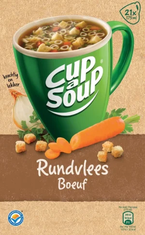 Knorr Cup-a-Soup rundvlees, pak van 21 zakjes — detail 2