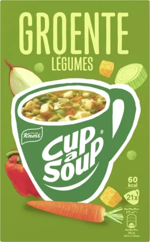Knorr Cup-a-Soup groenten, pak van 21 zakjes — drank en eetwaren