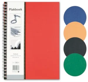 Papyrus plakboek, ft 33 x 23 cm, 110 g/m², 40 vellen, geassorteerde kleuren — fotoalbums en plakboeken