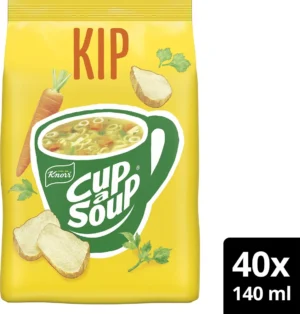 Knorr Cup-a-Soup vending, kip, 140 ml, zak van 40 porties — drank en eetwaren