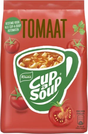 Knorr Cup-a-Soup vending, tomaat, 140 ml, zak van 40 porties — drank en eetwaren