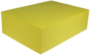 Gekleurd tekenpapier, 120 g, ft 21 x 29,7, A4, geel, pak van 500 vel