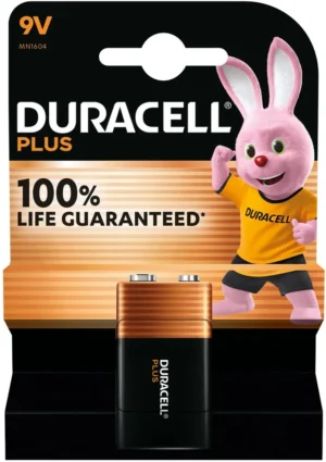 Duracell batterij Plus 100% 9V — niet-oplaadbare batterijen
