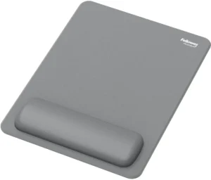 Fellowes Breyta muismat XL met polssteun, grijs — detail 2