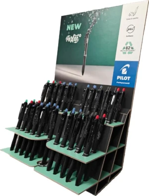 Pilot FriXion Ball Plus roller, medium, display van 40 stuks met 1 tester — gelroller