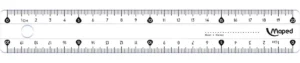 Maped lat Essentials 146 20 cm - dubbele graduatie — latten uit kunststof