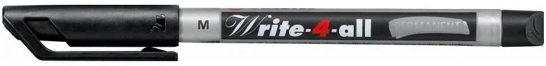 Stabilo Write-4-all (series 146, 156 en 166) fineliner, zwart, schrijfbreedte 1 mm — speciale merkstiften