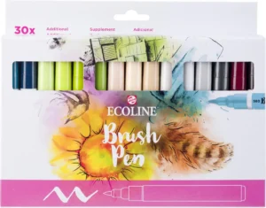 Talens Ecoline Brush pen, etui van 30 stuks, set Additional — speciale stiften