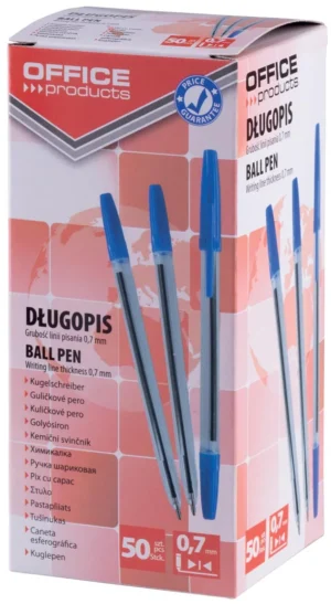 OFFICE products balpen 0,7 mm, blauw — detail 2