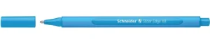 Schneider Slider Edge balpen met extra brede punt in lichtblauw