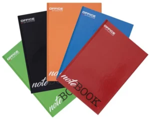 OFFICE products schrift met harde kaft, A4, 96 blad, met kantlijn, gelijnd — schriften gebonden met harde kaft