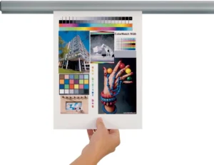 Jalema Grip presentatiesysteem van 120 cm in grijs met magneetbevestiging