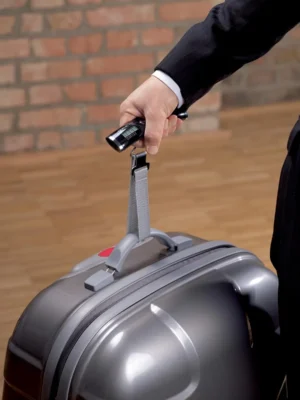 MAUL bagageweger Travel, weegt tot 40 kg, incl. batterij, zwart — detail 2