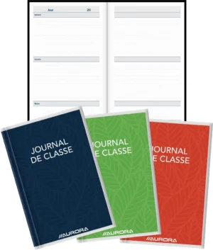 Aurora Education schoolagenda ft 10,5 x 16,5 cm, 224 bladzijden, eeuwigdurend — klasdagboek