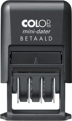 Colop mini-dater S160/L1 N, met datum en BETAALD — formulestempel