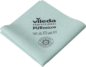 Vileda microvezeldoek Purmicro Active, pak van 5 stuks, groen — schoonmaakbenodigdheden
