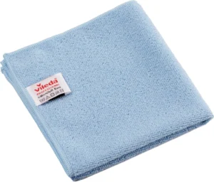 Vileda Professional r-MicroTuff Base microvezeldoek, pak van 5 stuks, blauw — schoonmaakbenodigdheden