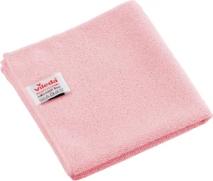 Vileda Professional r-MicroTuff Base microvezeldoek, pak van 5 stuks, rood — schoonmaakbenodigdheden