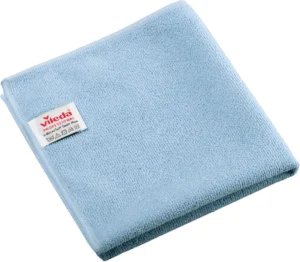 Vileda Professional r-MicroTuff Swift Max microvezeldoek, pak van 5 stuks, blauw — schoonmaakbenodigdheden