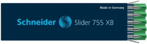 Schneider balpenvulling Slider 755 XB, groen — detail 2