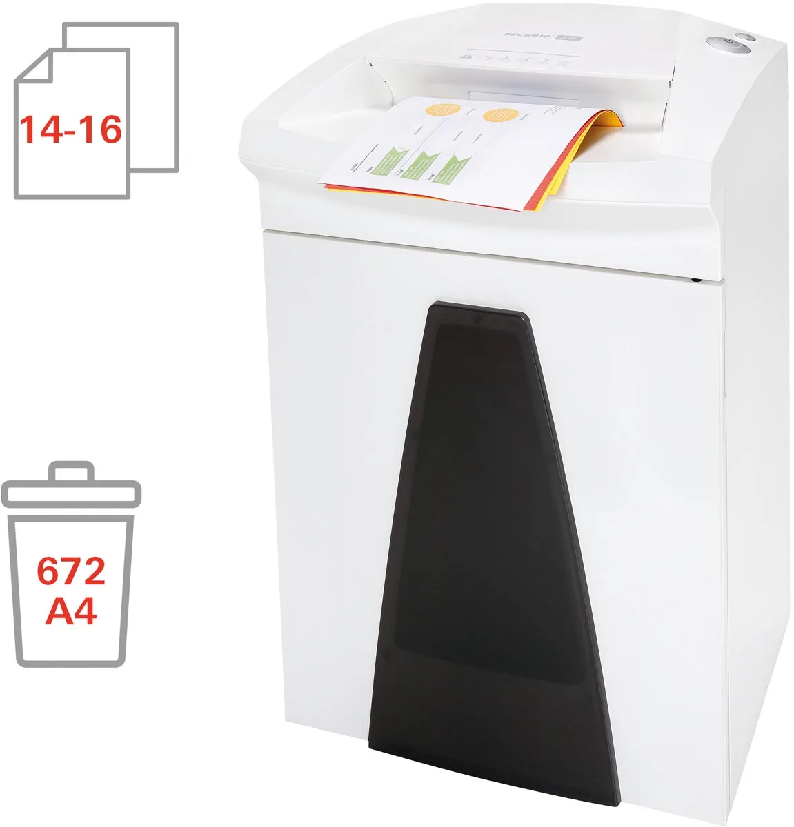 HSM SECURIO B26 papiervernietiger, 4,5 x 30 mm — detail 7