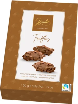 Hamlet schilfertruffels melkchocolade, doos van 100 g — drank en eetwaren