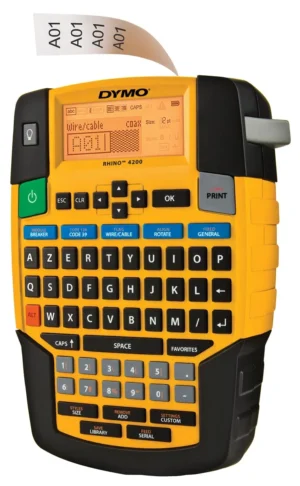 Dymo beletteringsysteem Rhino 4200 koffer, azerty — detail 2