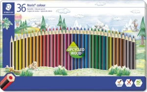 Staedler kleurpotloden Noris Colour, metalen doos 36 stuks — kleurpotlood