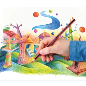 Staedtler kleurpotlood Noris Club People Of The World 12 kleurpotloden — detail 2